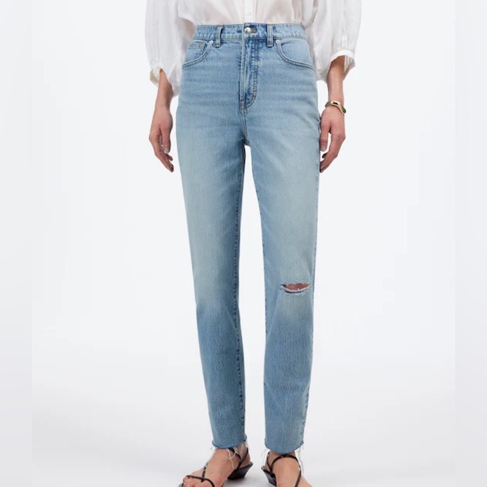 Madewell The Perfect Vintage Jean Size 26 Blue Womens Denim High Rise Wide Leg